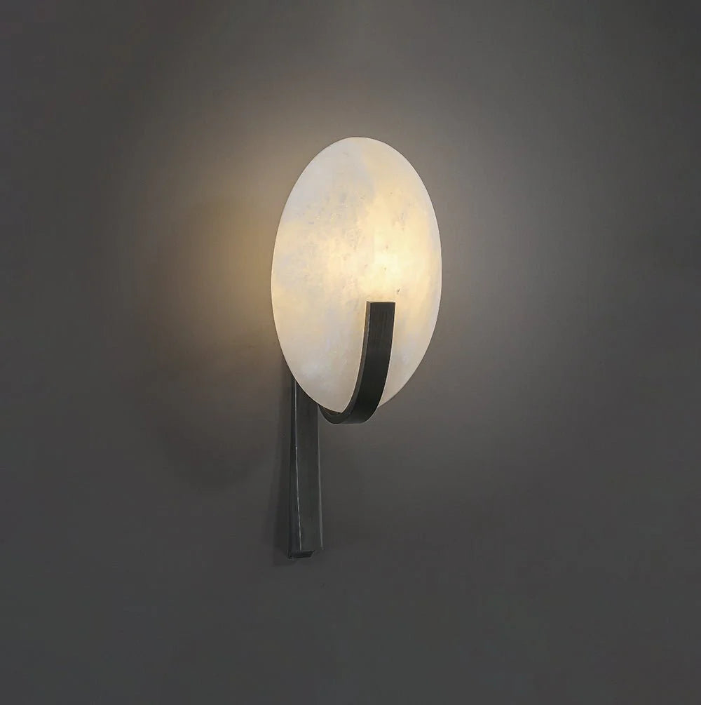 Alice Alabaster Plug-in Wall Lamp - Pre Order
