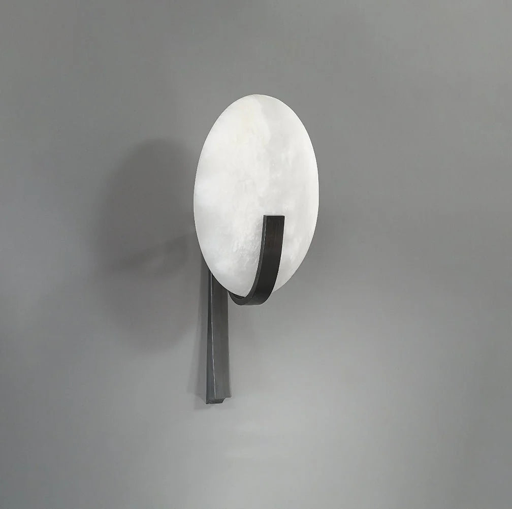 Alice Alabaster Plug-in Wall Lamp - Pre Order