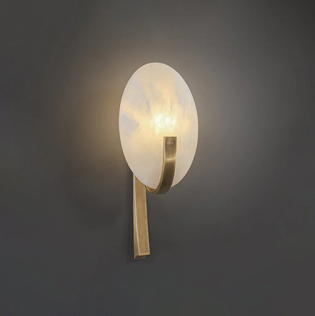 Alice Alabaster Plug-in Wall Lamp - Pre Order