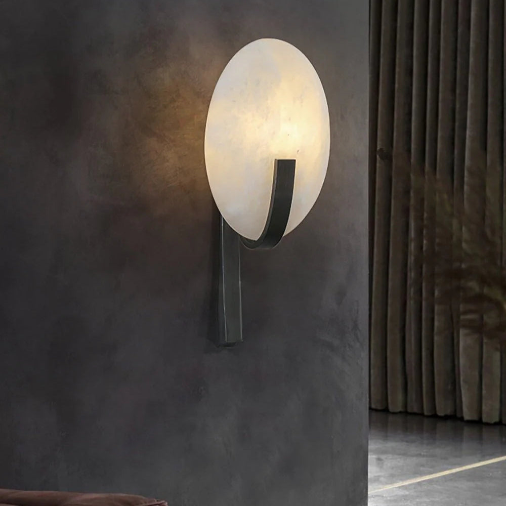 Alice Alabaster Plug-in Wall Lamp - Pre Order