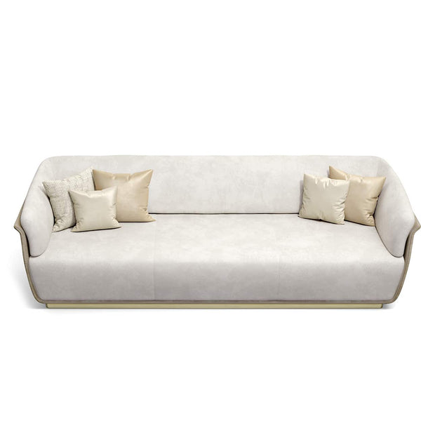 Allure Sofa Poltrona Set 3-seater, elegant modern design for luxurious and comfortable living rooms