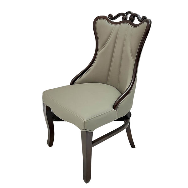 American solid wood restaurant dining chair – durable craftsmanship with a classic design, ideal for commercial and home dining spaces