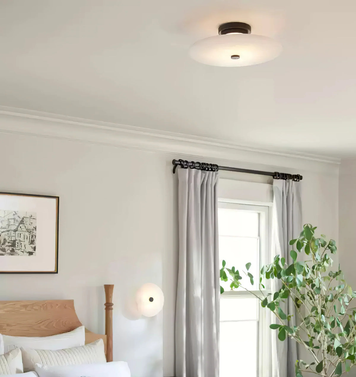 Ankeny Alabaster Ceiling Lamp - Pre Order