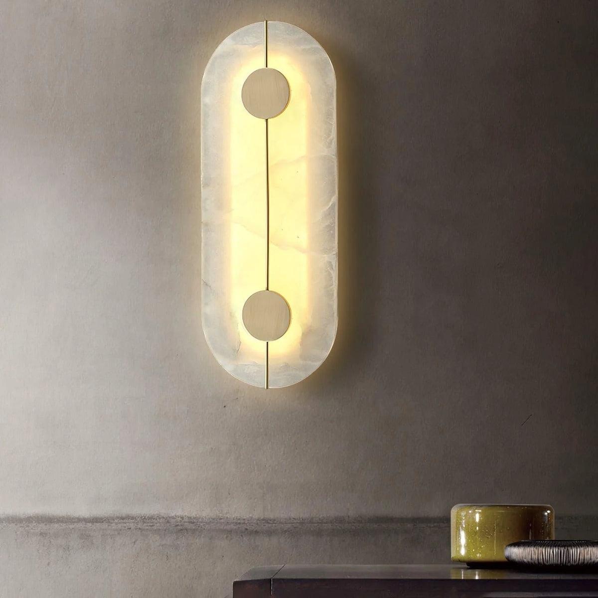 Artistic Alabaster Wall Lamp - Pre Order