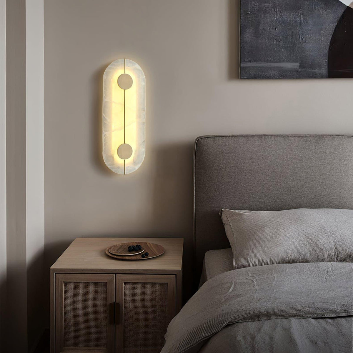 Artistic Alabaster Wall Lamp - Pre Order