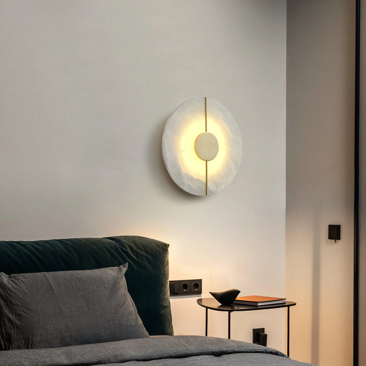 Artistic Alabaster Wall Lamp - Pre Order