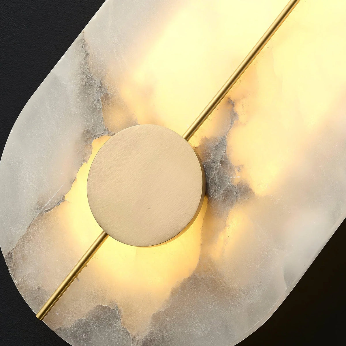 Artistic Alabaster Wall Lamp - Pre Order