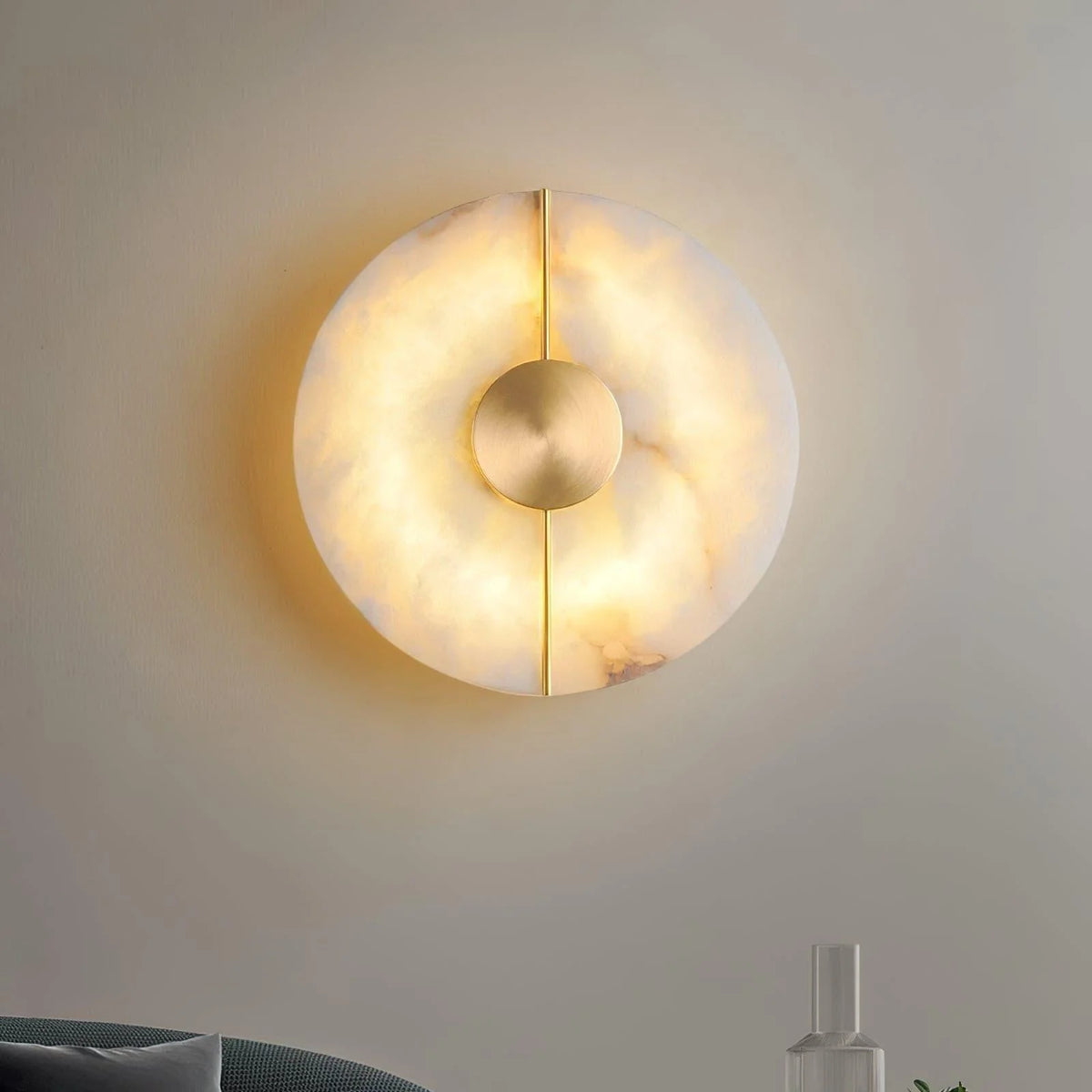 Artistic Alabaster Wall Lamp - Pre Order