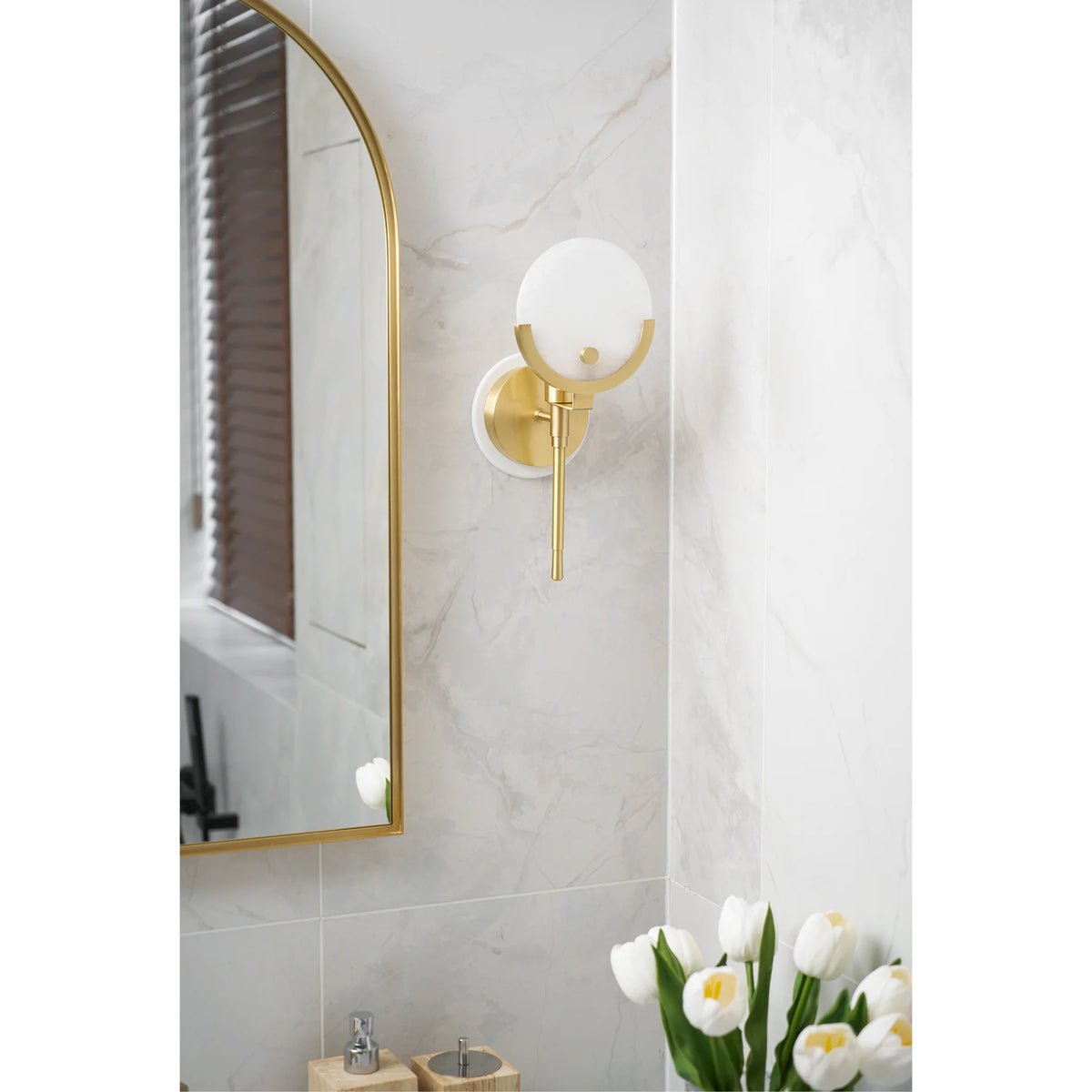 Ava Brass Wall Lamp - Pre Order