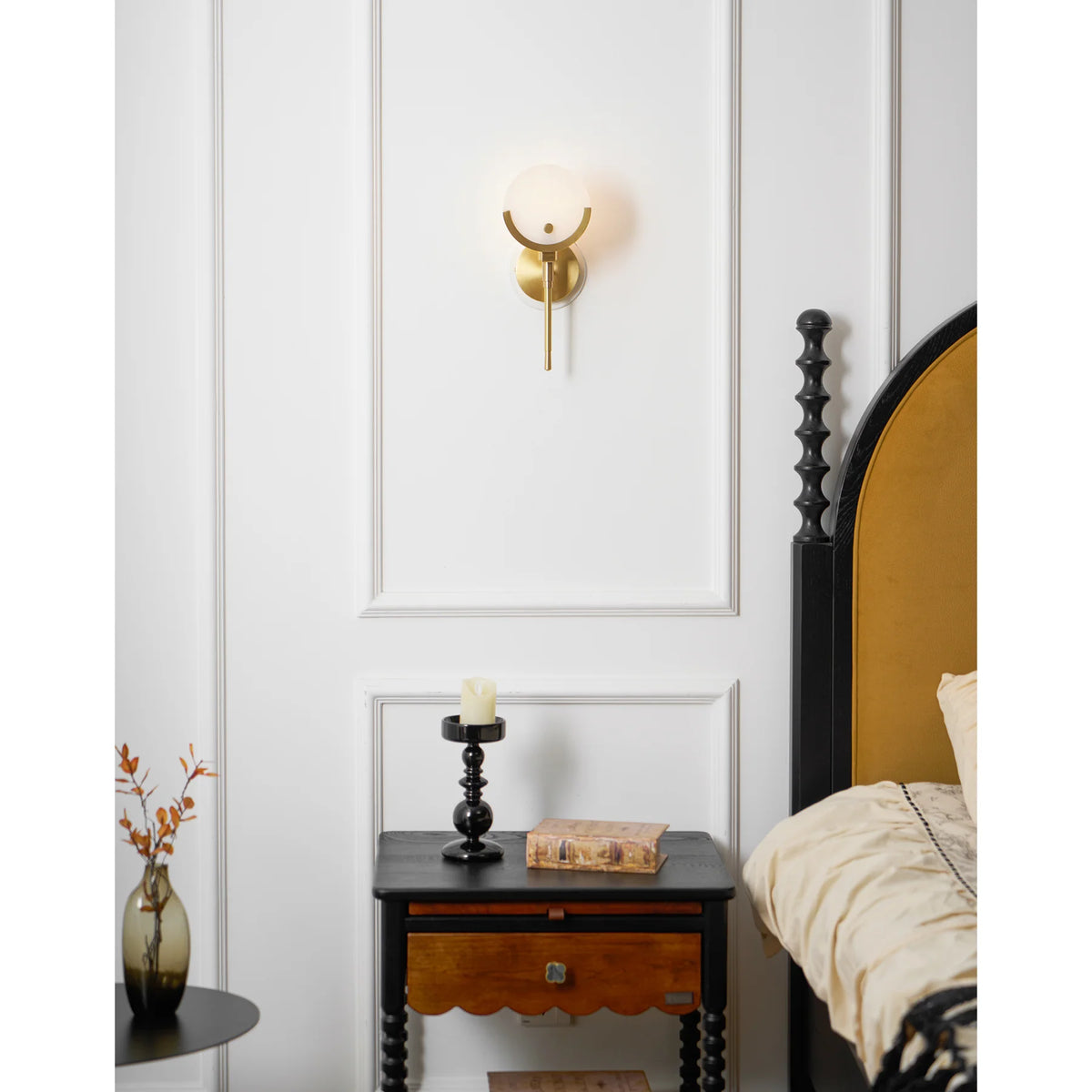 Ava Brass Wall Lamp - Pre Order