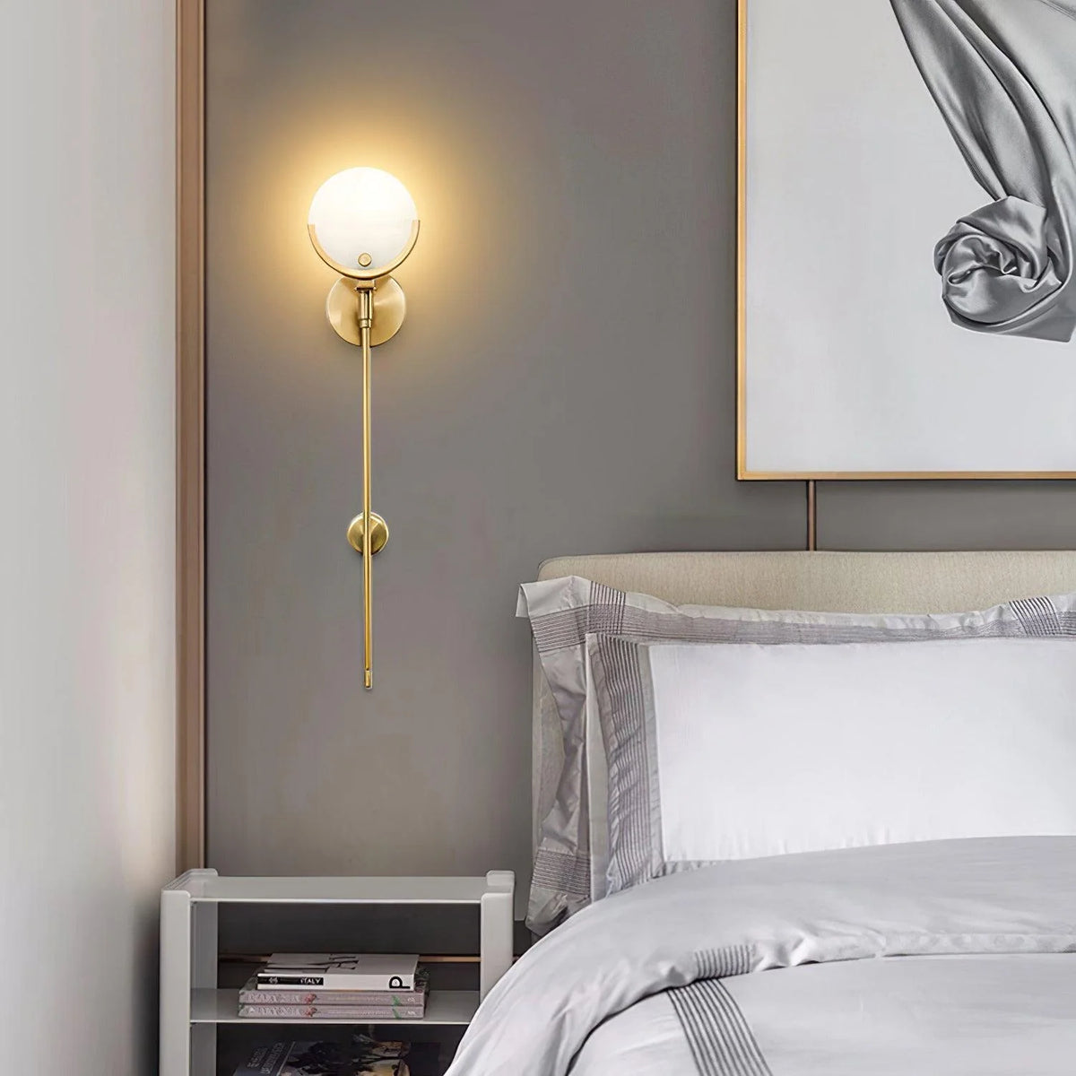 Ava Brass Wall Lamp - Pre Order
