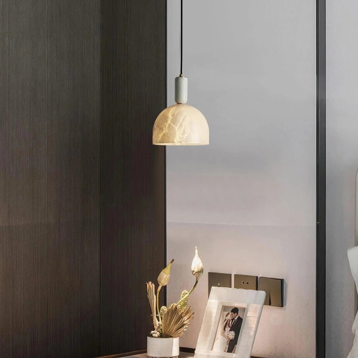 Blair Alabaster Pendant Light - Pre Order