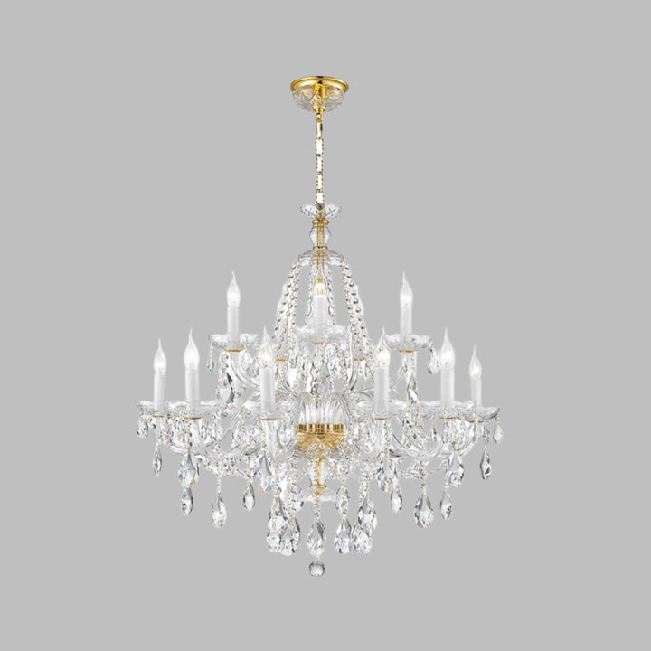 Boho designer chandelier hanging above a dining table in an elegant Australian interior, featuring rustic arms and warm ambient lighting