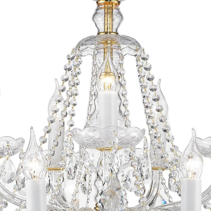 Close-up of the hanging stand of Boho designer chandelier above dining table in an elegant Australian interior, highlighting rustic metal finish and detailed craftsmanship