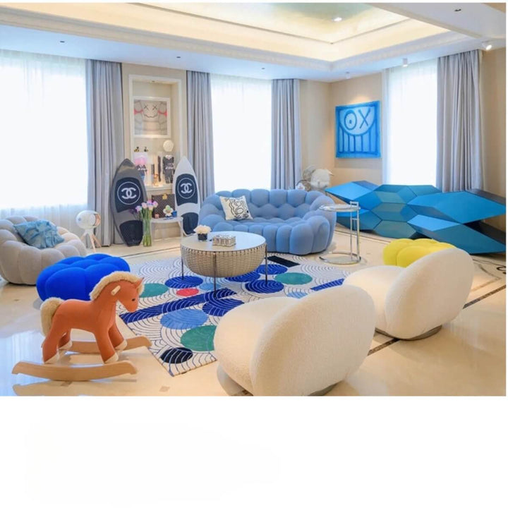 Bubble Sofa SF34 in Australian living room – elegant rounded design complementing a modern interior setting