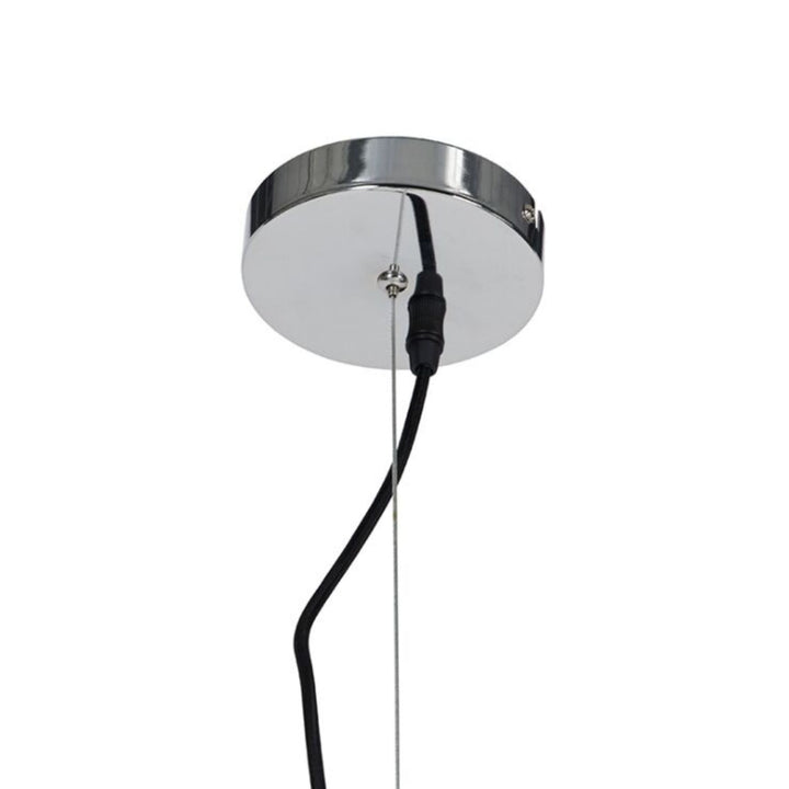 CY-6148-1 single light pendant featuring a copper plate finish, highlighting elegant metallic design in modern interior lighting