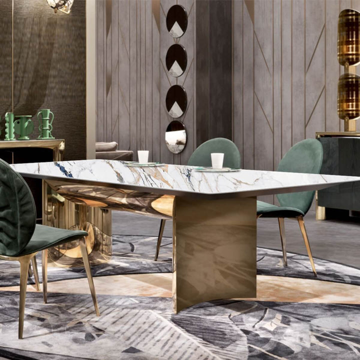 CZ50 Morocco dining table set in elegant Australian dining space with modern decor