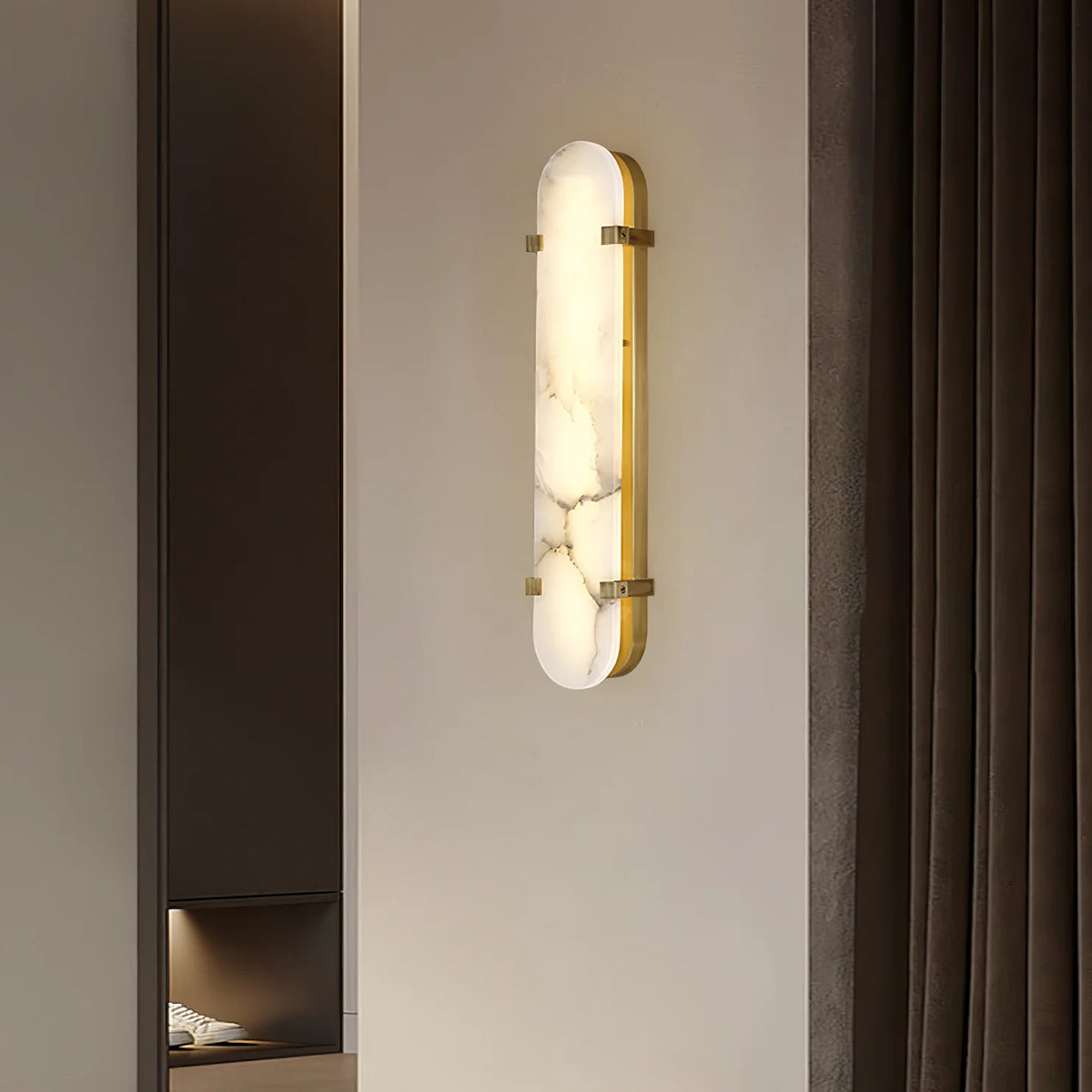 Calla Alabaster Wall Sconce - Pre Order