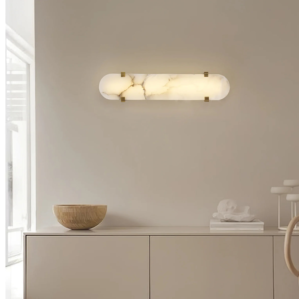 Calla Alabaster Wall Sconce - Pre Order