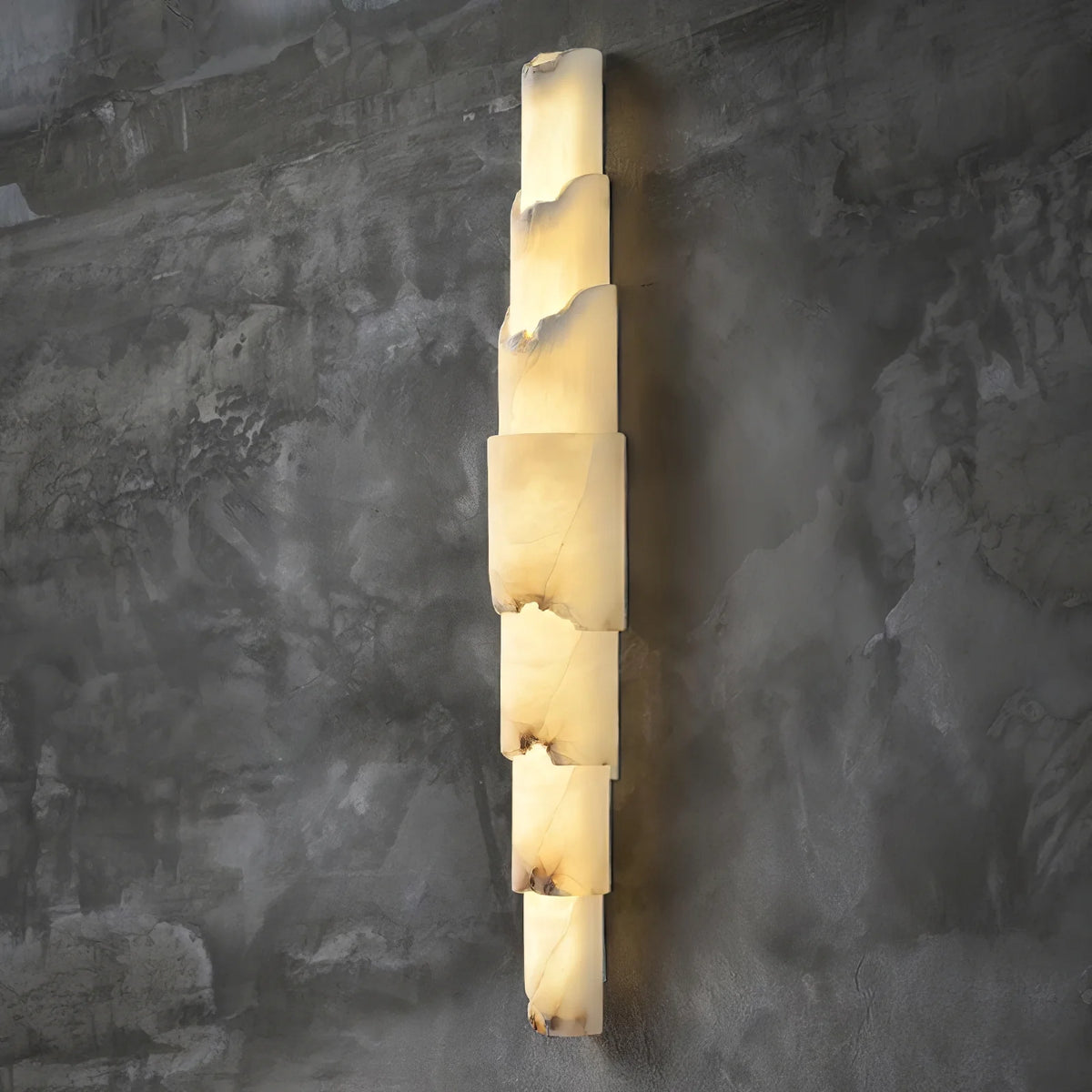 Cascading Alabaster Wall Sconce - Pre Order