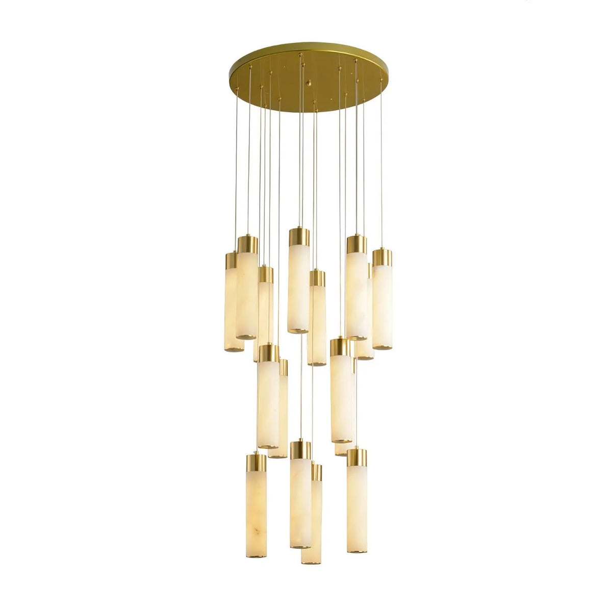 Celestial Alabaster Cascade Chandelier - Pre Order