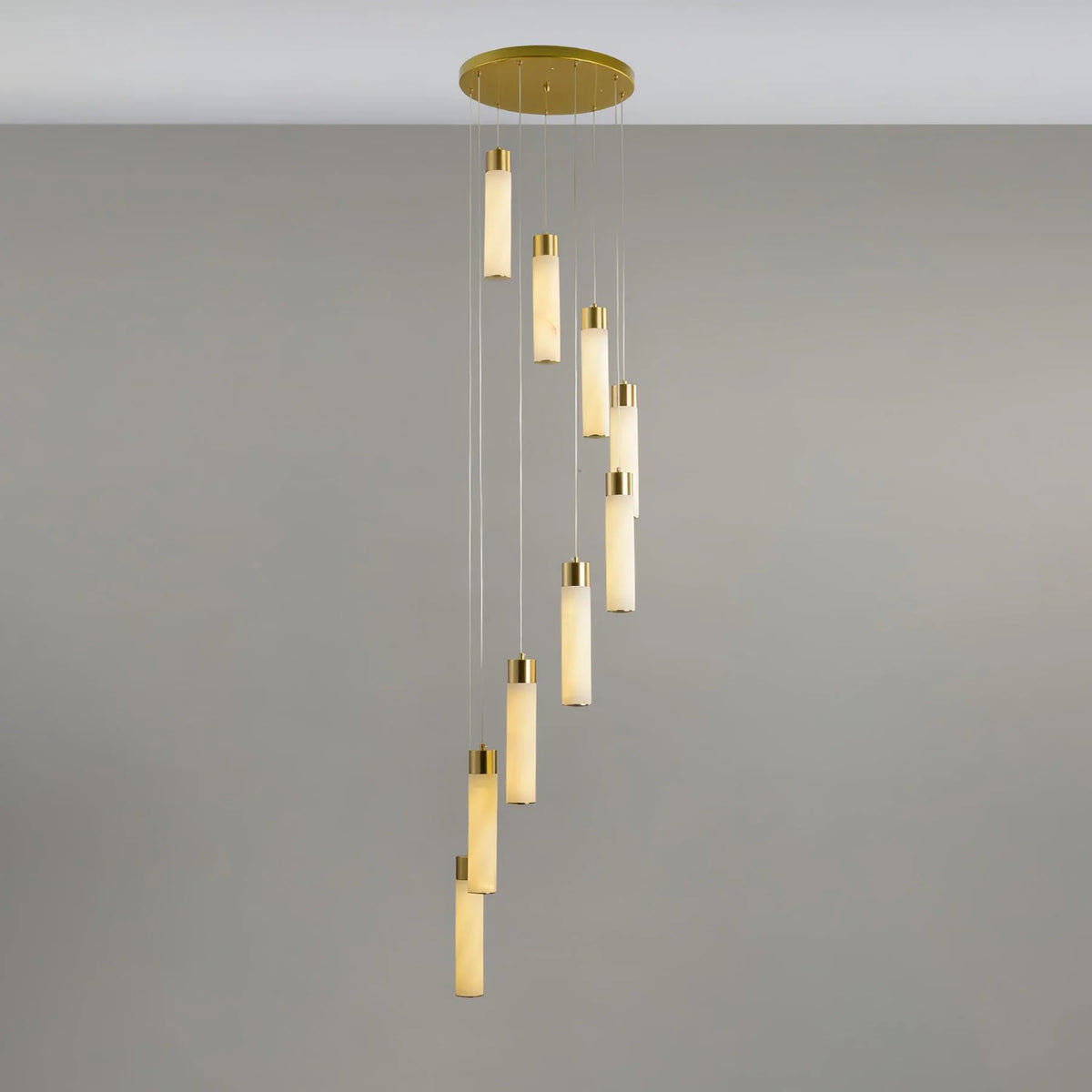 Celestial Alabaster Cascade Chandelier - Pre Order