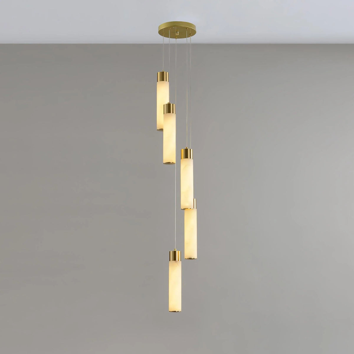 Celestial Alabaster Cascade Chandelier - Pre Order