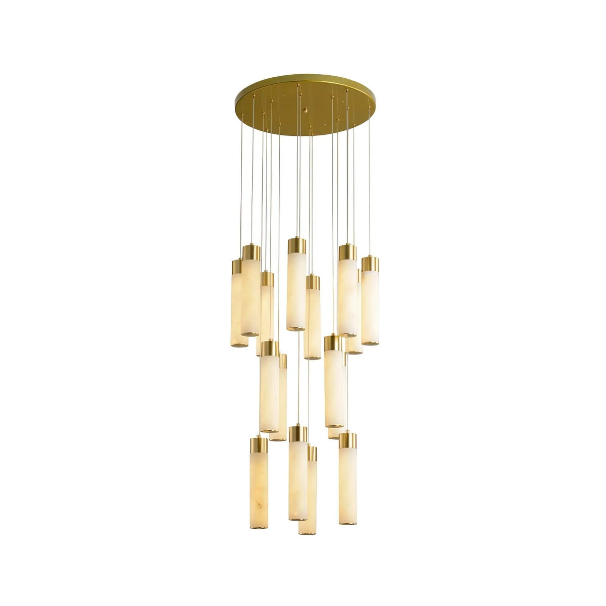 Celestial Alabaster Cascade Chandelier - Pre Order