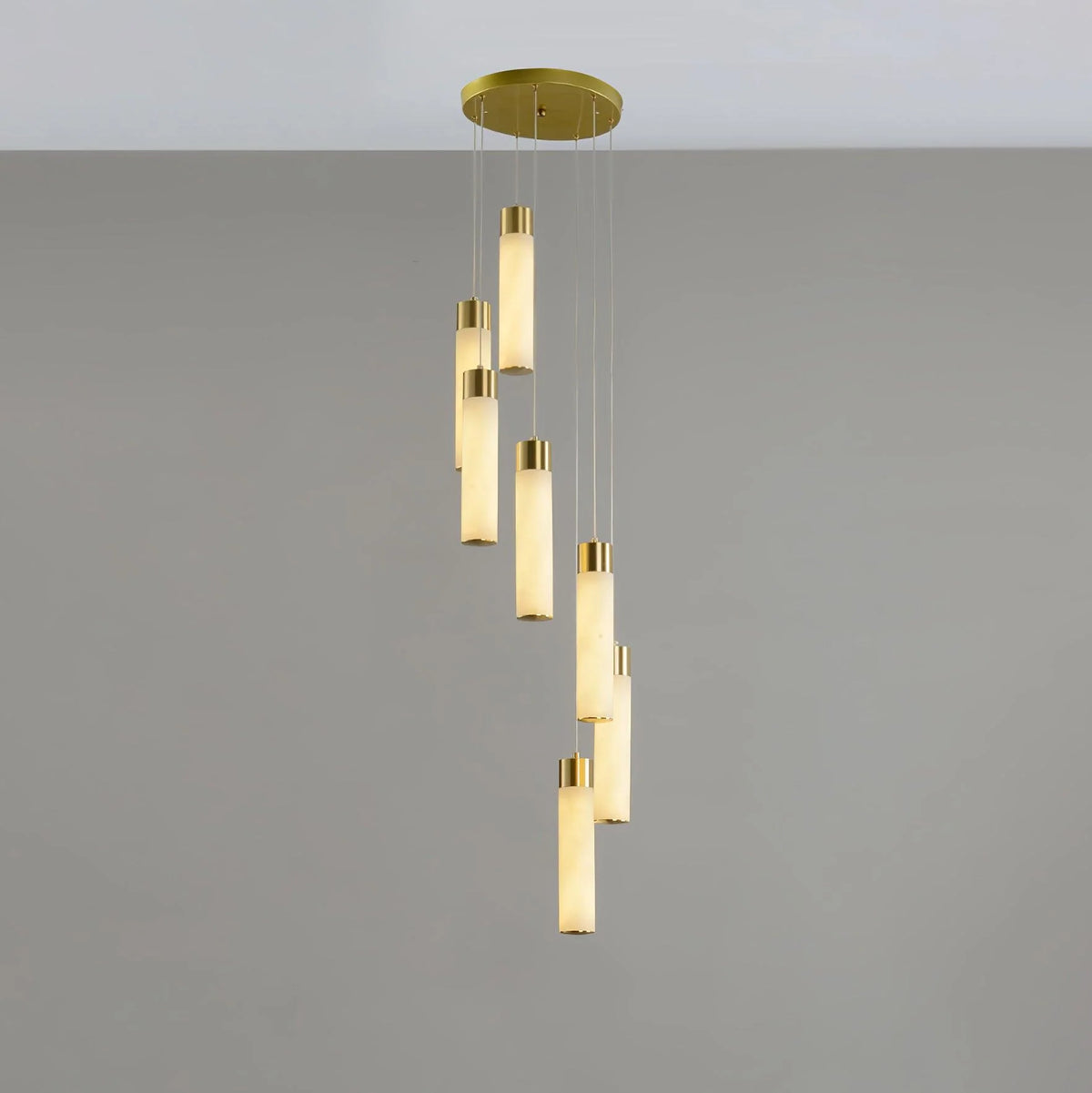Celestial Alabaster Cascade Chandelier - Pre Order