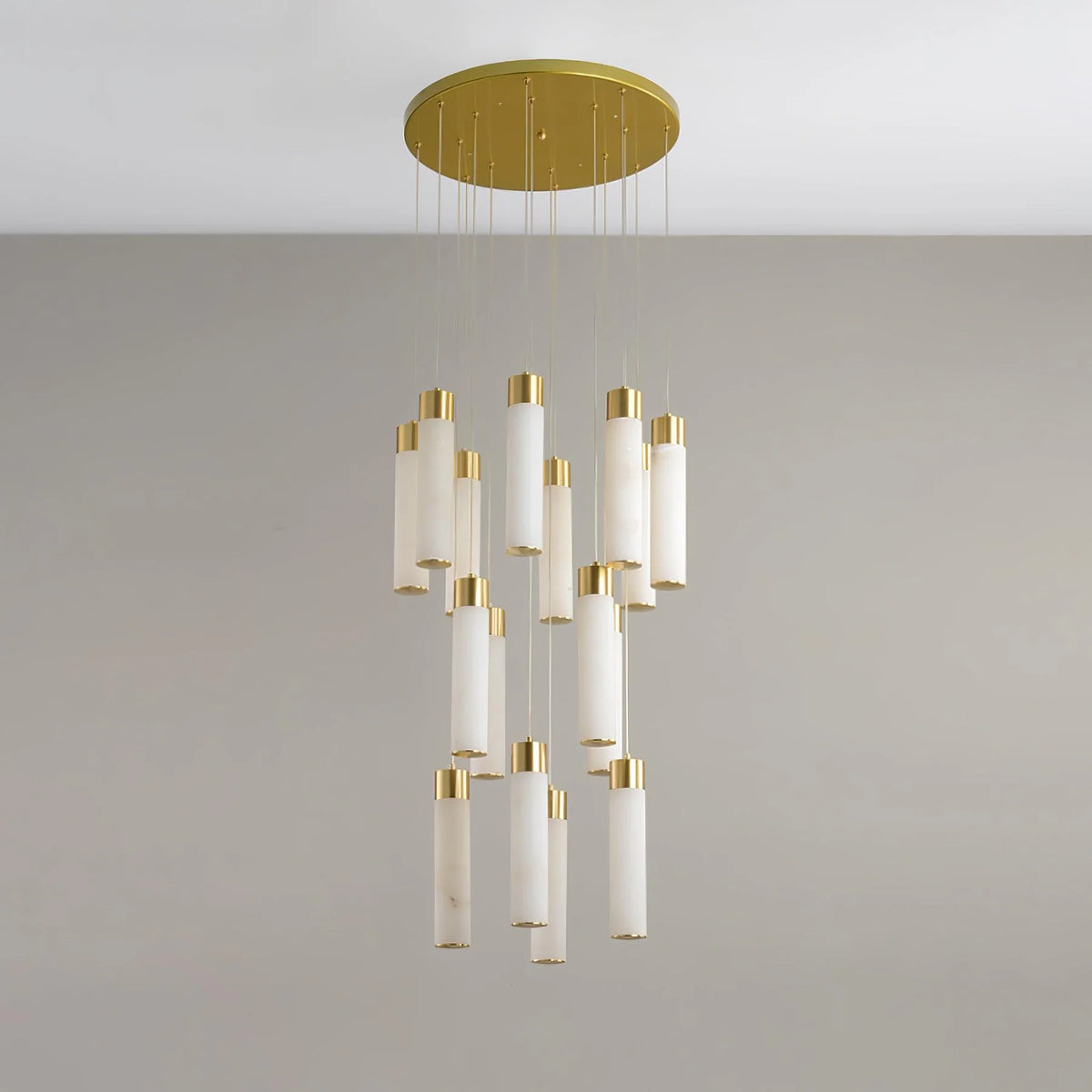 Celestial Alabaster Cascade Chandelier - Pre Order