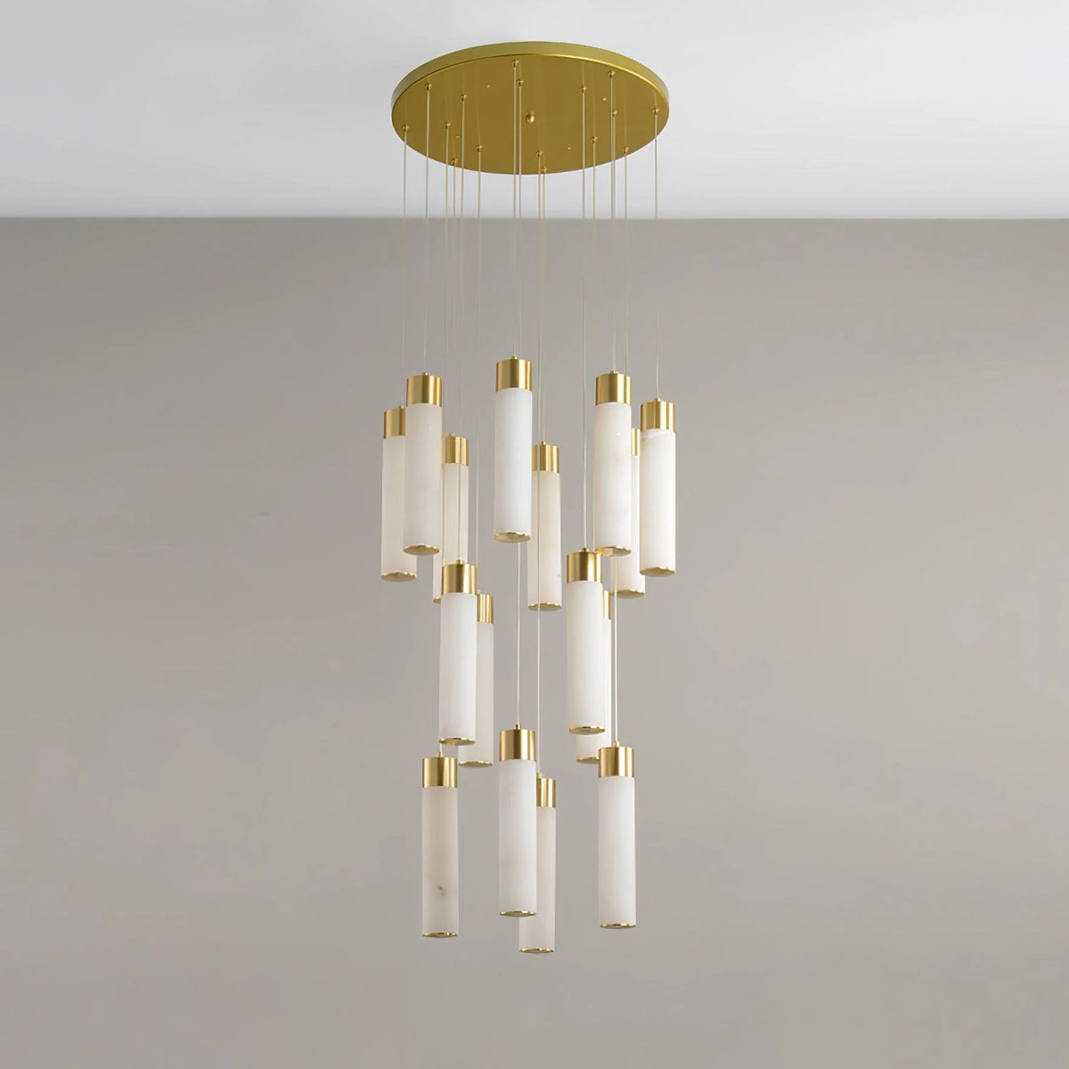 Celestial Alabaster Cascade Chandelier - Pre Order