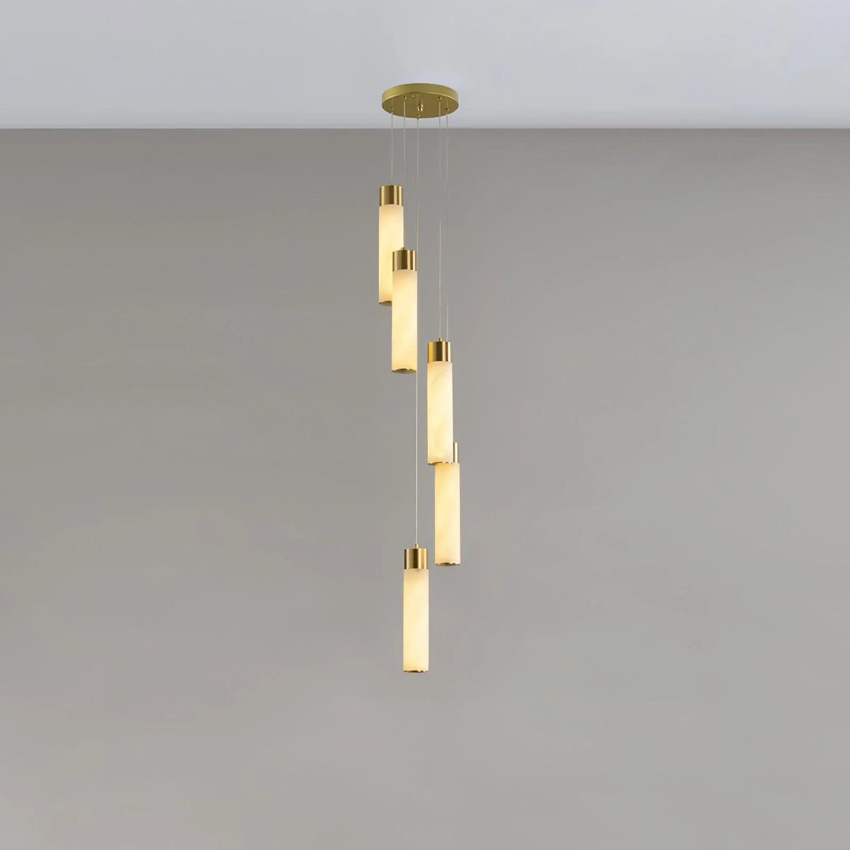 Celestial Alabaster Cascade Chandelier - Pre Order
