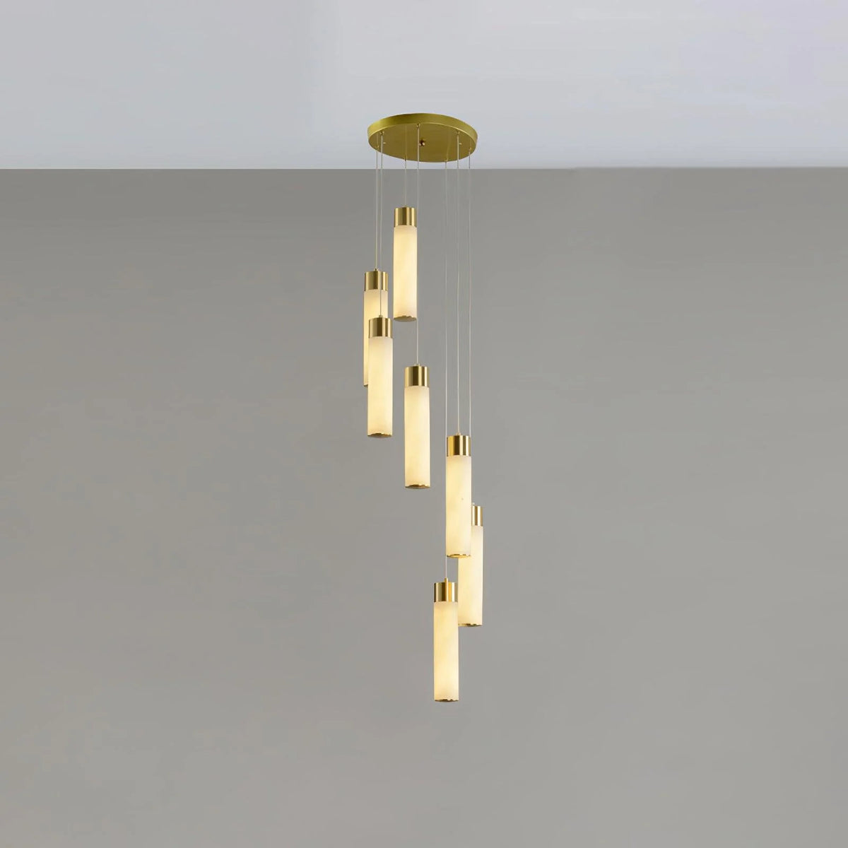 Celestial Alabaster Cascade Chandelier - Pre Order