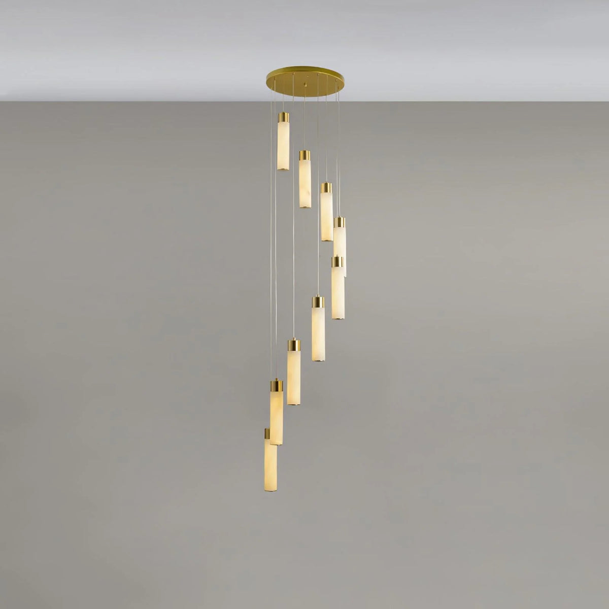 Celestial Alabaster Cascade Chandelier - Pre Order