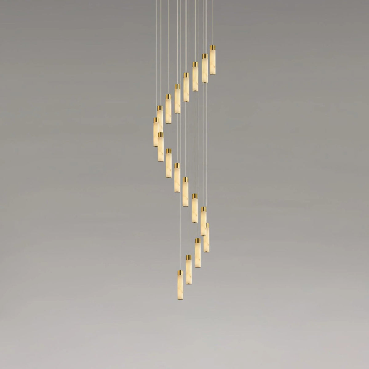 Celestial Alabaster Cascade Chandelier - Pre Order