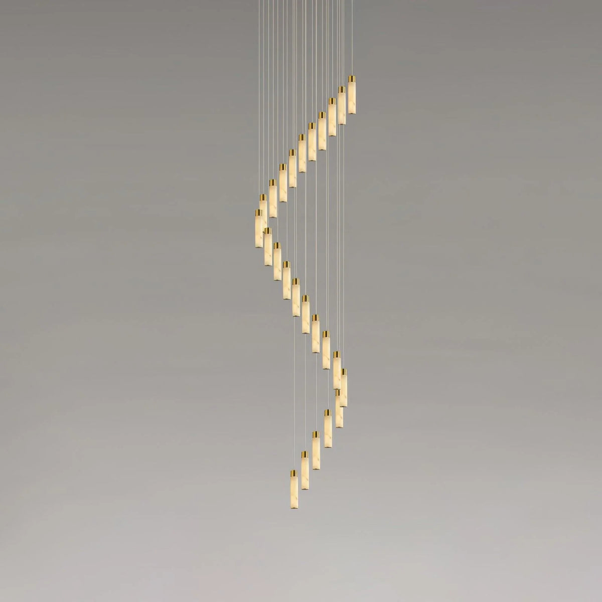 Celestial Alabaster Cascade Chandelier - Pre Order