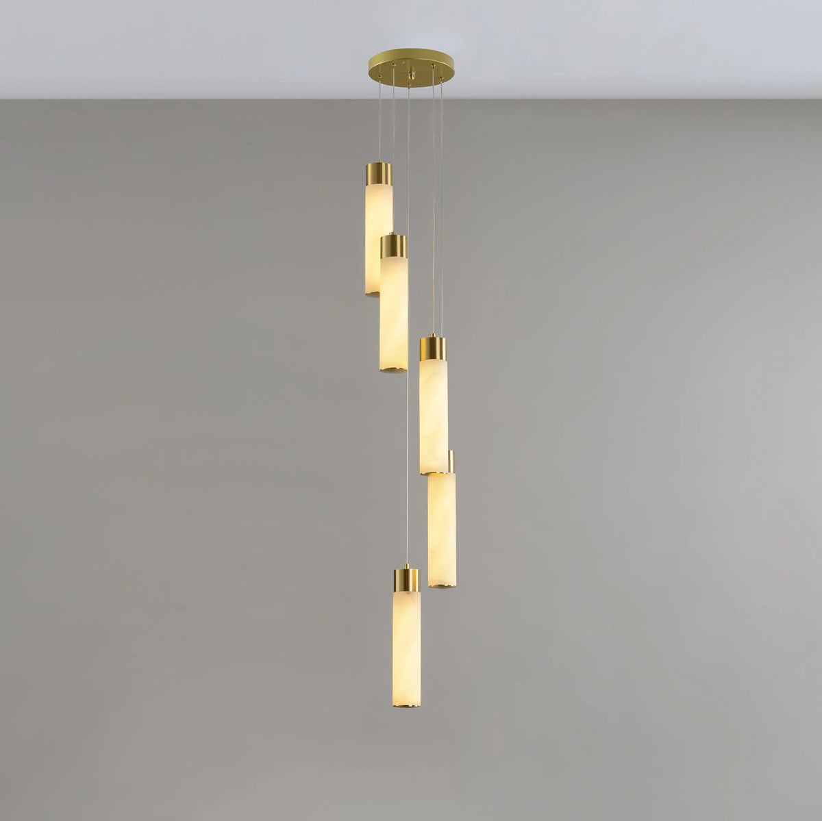 Celestial Alabaster Cascade Chandelier - Pre Order