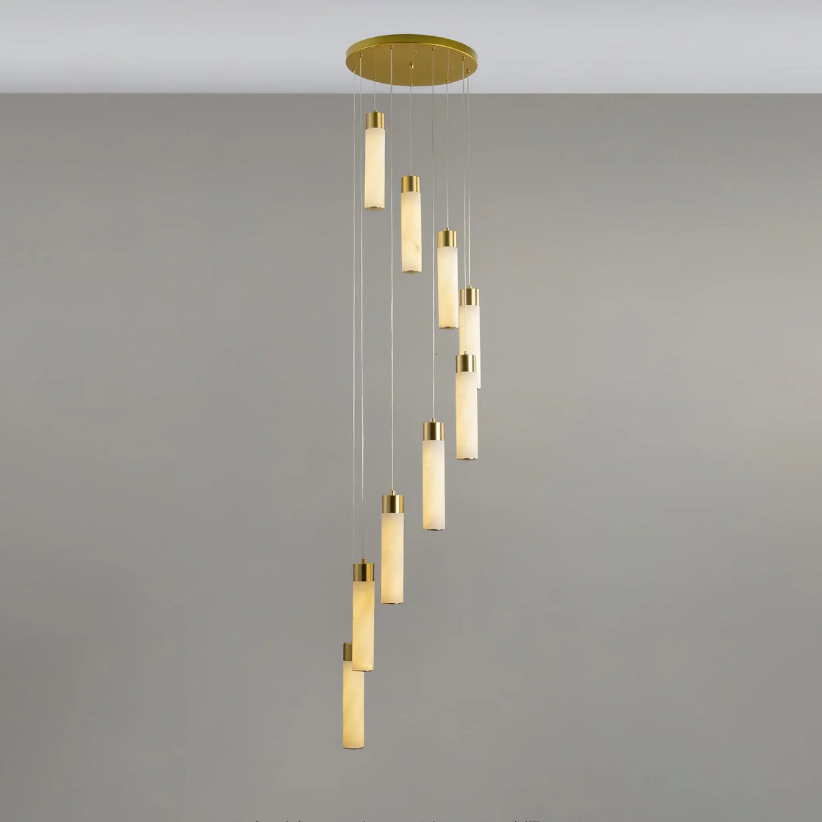 Celestial Alabaster Cascade Chandelier - Pre Order