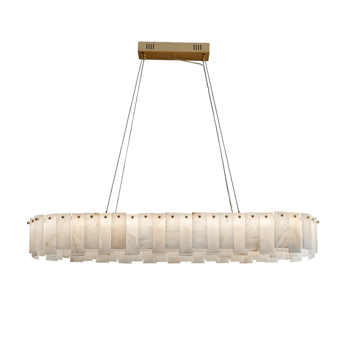 Celestial Alabaster Round Chandelier - Pre Order