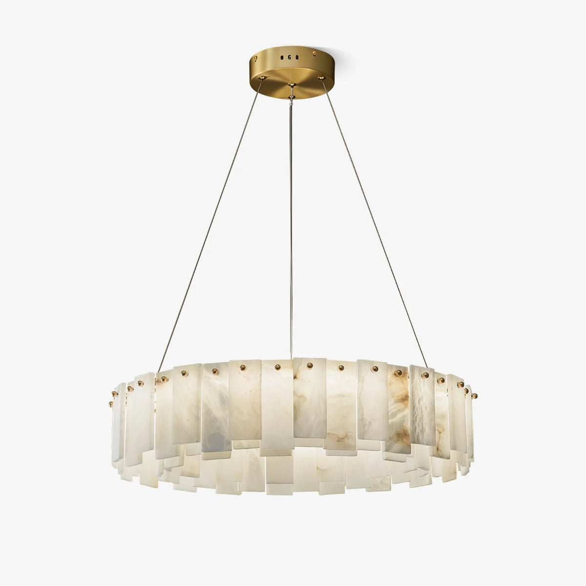 Celestial Alabaster Round Chandelier - Pre Order