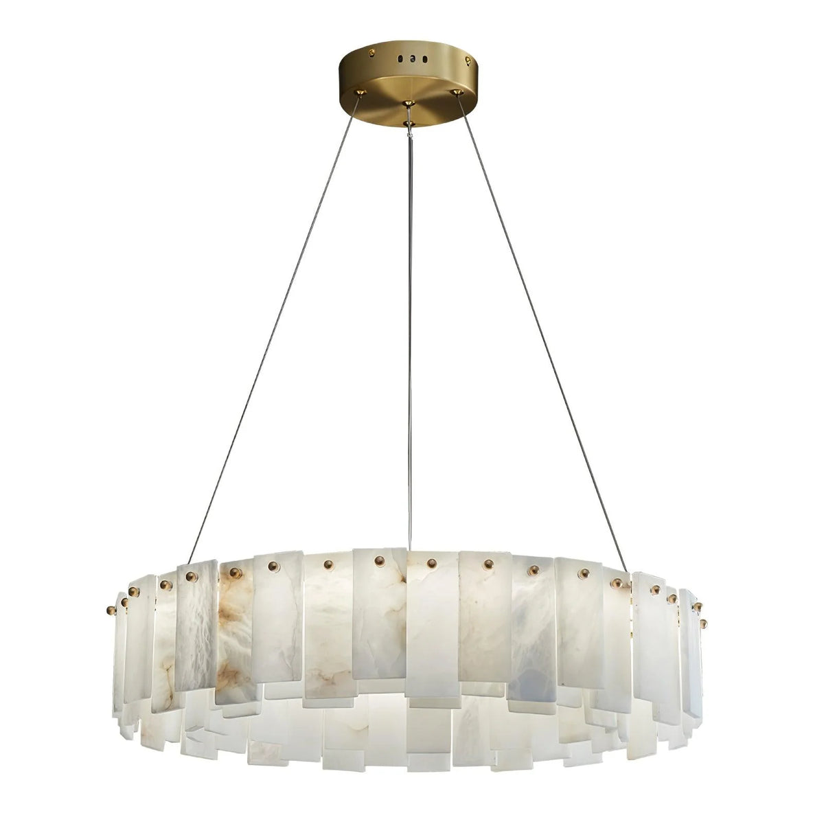 Celestial Alabaster Round Chandelier - Pre Order