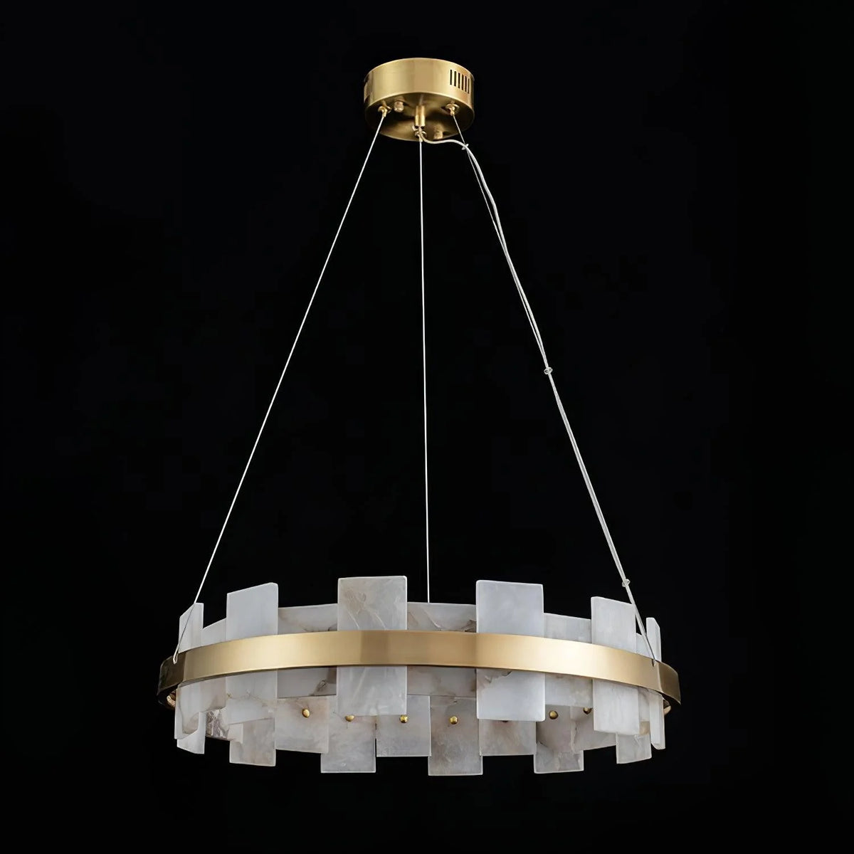 Alabaster Halo Chandelier - Pre Order