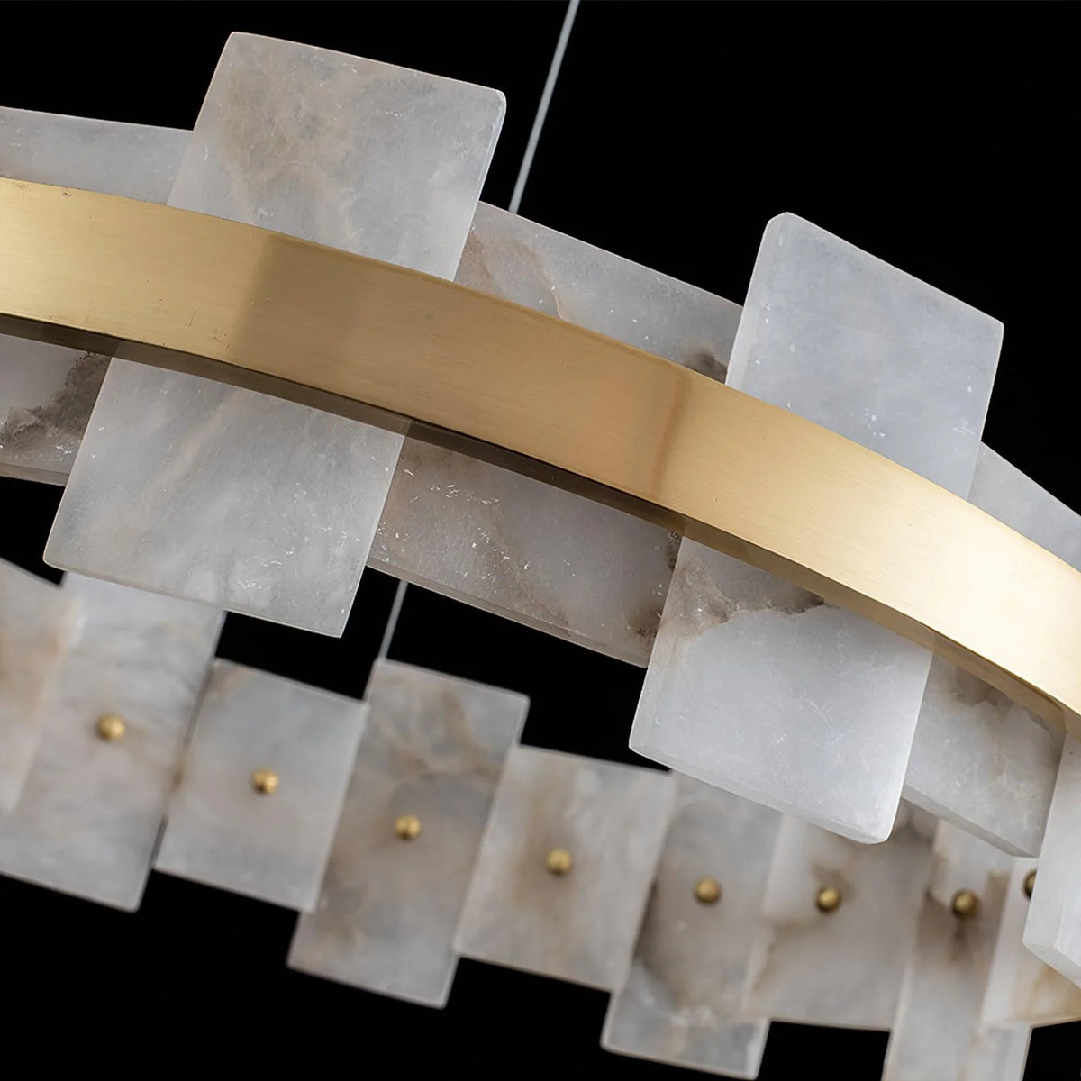 Alabaster Halo Chandelier - Pre Order