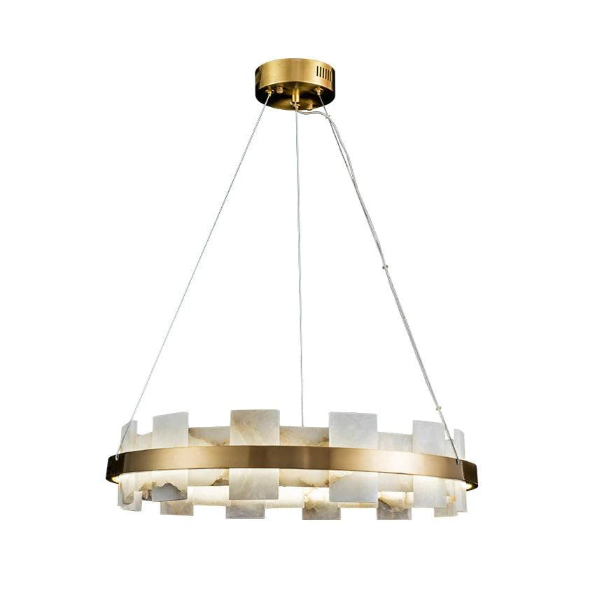 Alabaster Halo Chandelier - Pre Order