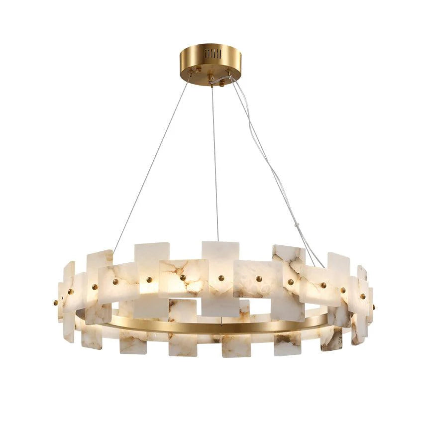 Alabaster Halo Chandelier - Pre Order