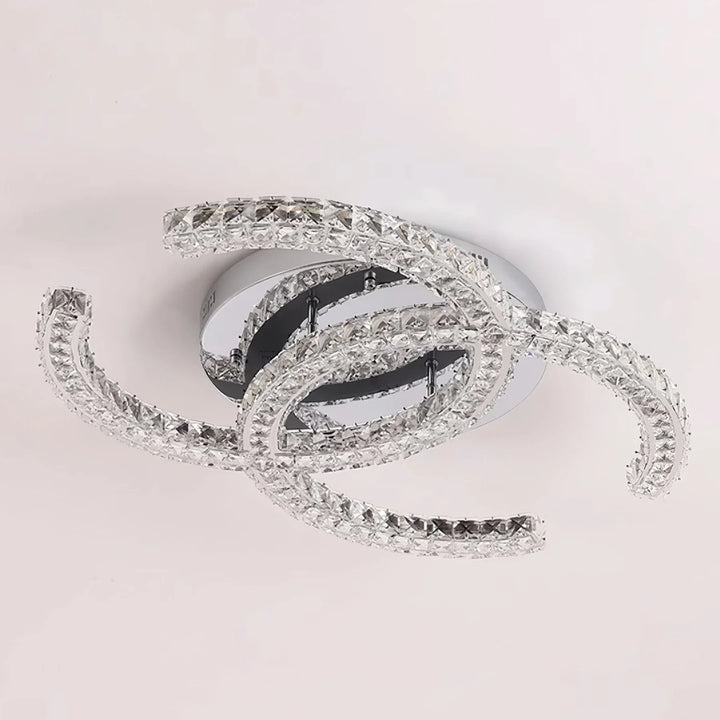 Chantale Ceiling Light Flush Mount – Modern Elegant Ceiling Fixture for Living Room, Bedroom, or Hallway Lighting