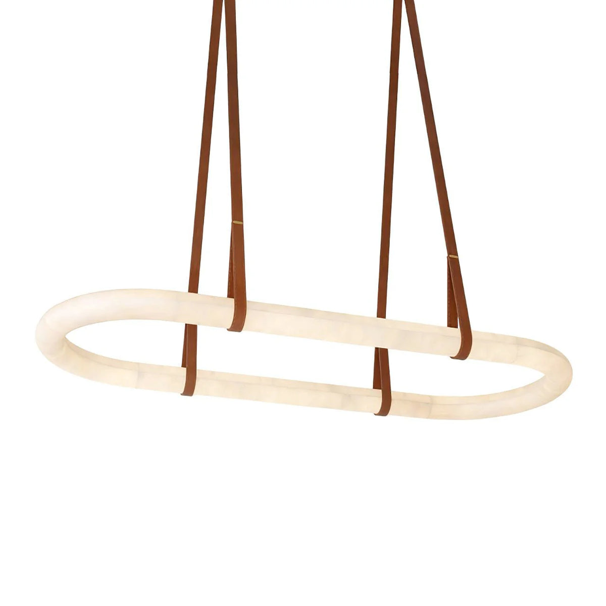Circle Alabaster Chandelier - Pre Order