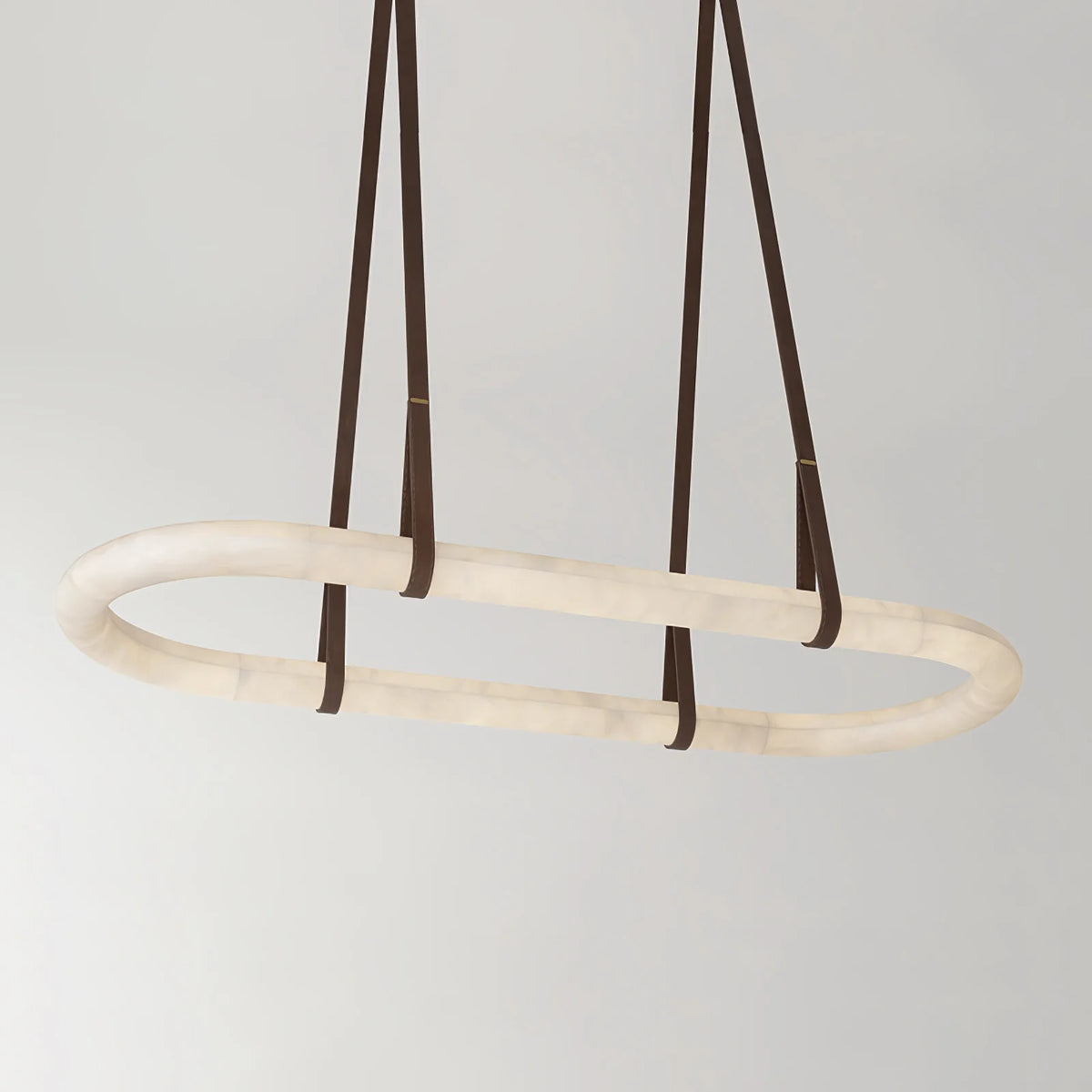 Circle Alabaster Chandelier - Pre Order