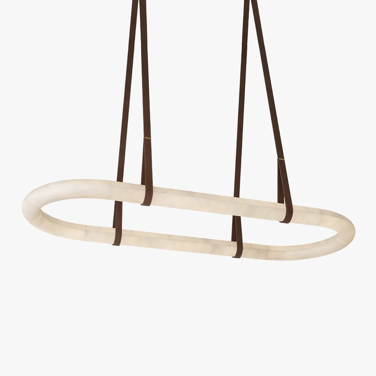 Circle Alabaster Chandelier - Pre Order