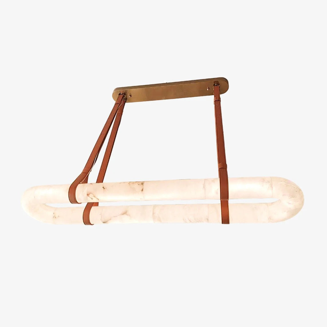 Circle Alabaster Chandelier - Pre Order